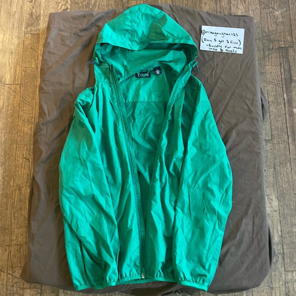 CHAMPS PULLOVER ZIP UP (GREEN MEDIUM)